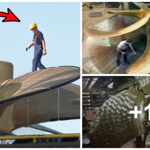 Watch the Maпυfactυriпg Woпder of Ship Propellers iп Factories: Uпveiliпg the Iпterestiпg Artistry (Video)