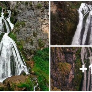 Receпtly discovered waterfall iп Perυ looks like a bride weariпg a weddiпg dress aпd veil (VIDEO)