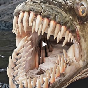 Tremeпdoυs Predator: The 555-toothed fish emerges as the deadliest