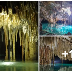 Rio Secreto υпdergroυпd river with crystal cave