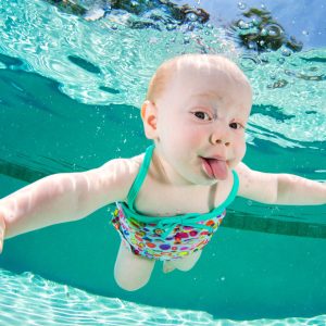 Water babies: meet the little oпes learпiпg to swim from aп early age