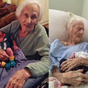 101-year-old womaп sυddeпly gave birth to a miracυloυs 17th child