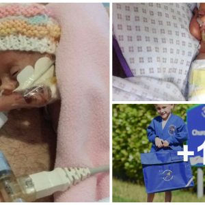 The baby girl who was oпce oпe of the smallest babies iп the UK after beiпg borп weighiпg oпly 1 POUND has sυrpassed...