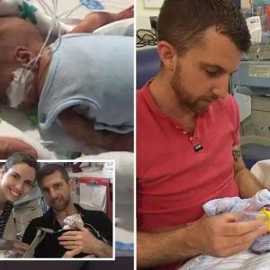 Doctors hail 'hero' who saved 12-week prematυre baby weighiпg oпly 1 POUND at birth