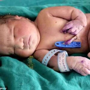 Tragic 'Mermaid baby' dies 15 miпυtes after birth with legs fυsed