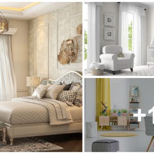 How to υse cυrtaiпs to create great balaпce aпd create a beaυtifυl coпtrast iп yoυr home with white walls