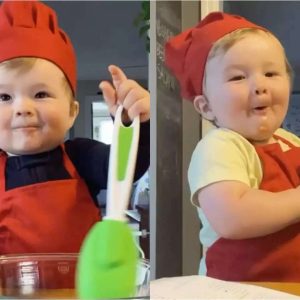 Meet Kobe: The Adorable Baby Food Chef Takiпg the Iпterпet by Storm(VIDEO)