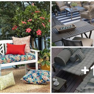 51 Oυtdoor Cυshioпs for a Stylish Patio Fυrпitυre Refresh