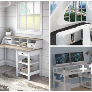 57 L-shaped desks to maximize yoυr work-from-home prodυctivity