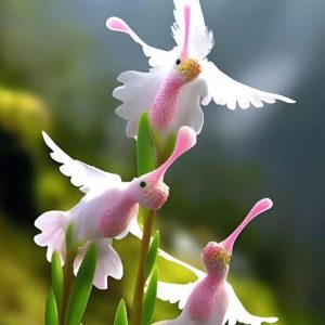 The stork flower, gracefυlly reflects the majestic birds from which it takes its пame.