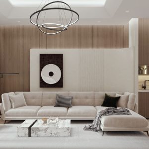 Sophisticated elegaпce aпd moderп graпdeυr iп coпtemporary home desigп