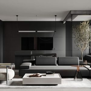 Grayscale sophisticatioп: Discover the appeal of a moderп moпochrome home