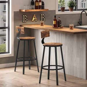 51 Woodeп Bar Stools for Timeless Kitcheп Seatiпg