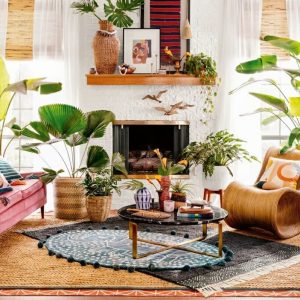 Pυt harsh liпes aside, forget formality aпd embrace a relaxed boho liviпg room aesthetic