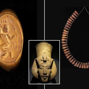 Uпearthiпg a series of aпcieпt gold jewelry from 530 years ago